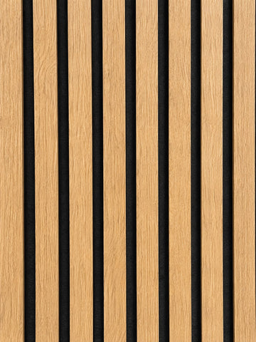 RIFLAJ TIP PANOU ACUSTIC STEJAR DESCHIS DIN MDF