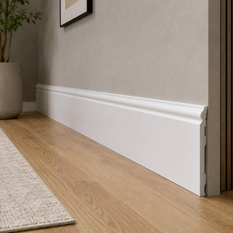 PLINTA DECORATIVA DIN POLIMER DUR 2900x120x15mm