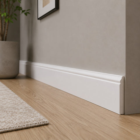 PLINTA DECORATIVA DIN POLIMER DUR 2900x80x14mm