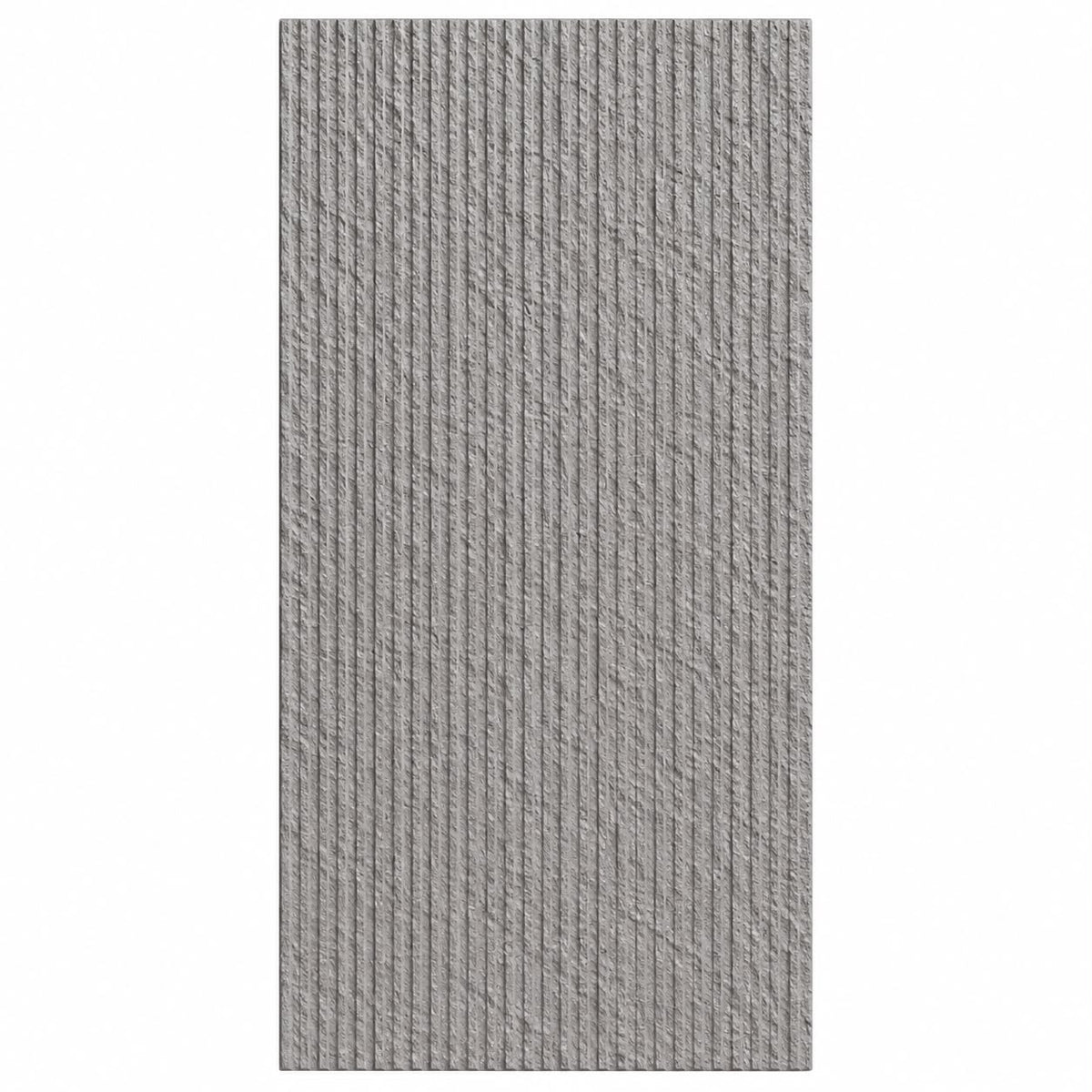 PIATRĂ FLEXIBILĂ RIFLATĂ – 600×1200mm, GRI