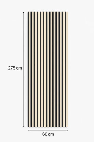 RIFLAJ TIP PANOU ACUSTIC FISTIC DIN MDF