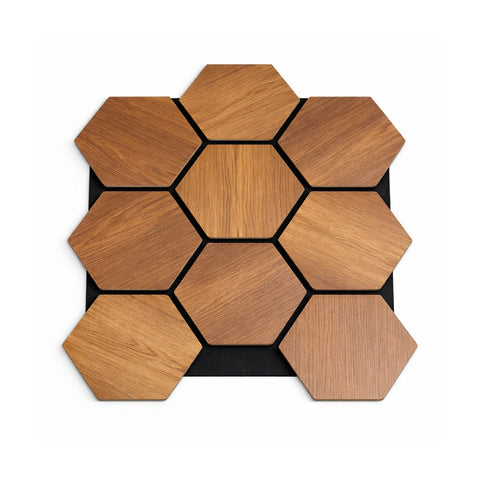 PANOU HEXAGONAL 3D NUC 800X650X16MM