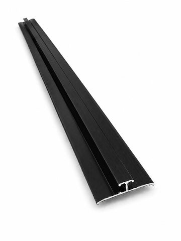 Profil decorativ de ÎMBINARE pentru plăci PVC – finisaj premium negru