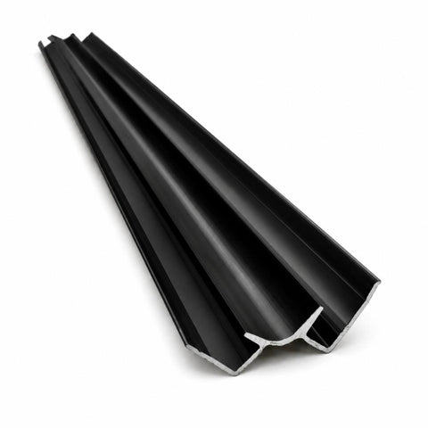 Colț interior decorativ pentru plăci PVC – finisaj premium negru