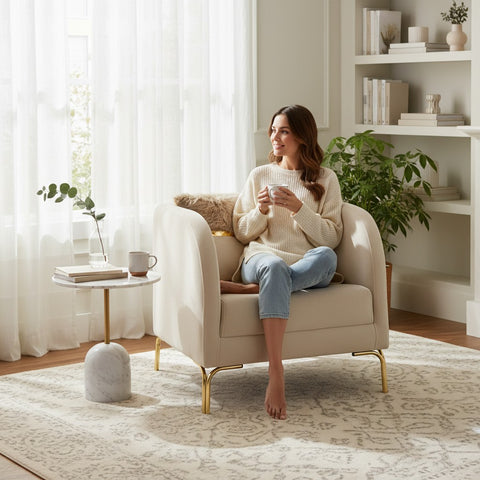 FOTOLIU TAPITAT NOVO , BEJ CU AURIU