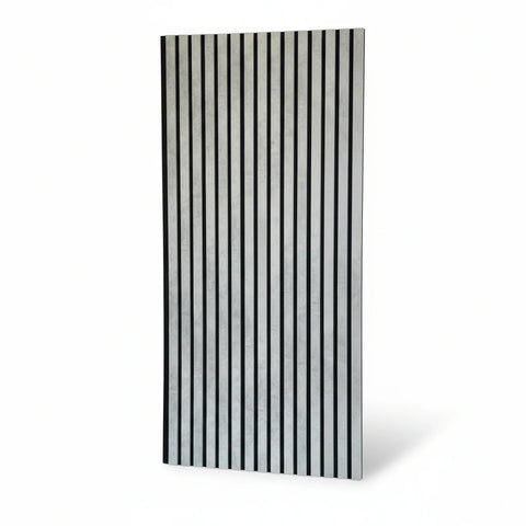 RIFLAJ TIP PANOU ACUSTIC GRI BETON DIN MDF