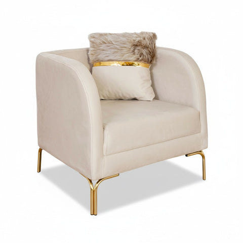 FOTOLIU TAPITAT NOVO , BEJ CU AURIU