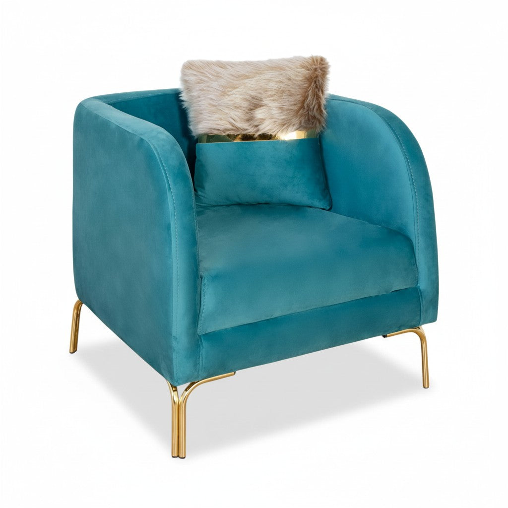 FOTOLIU TAPITAT NOVO , TURCOAZ CU AURIU