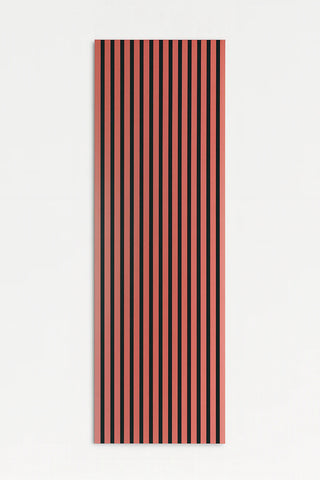 RIFLAJ TIP PANOU ACUSTIC ROZ DIN MDF