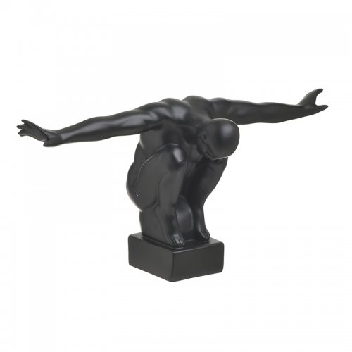 Figurina neagra "FLY" 40x10x20cm